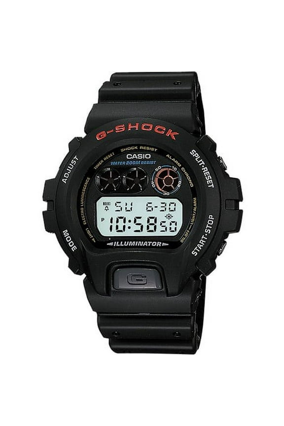 Casio Men's G-Shock Black Classic Digital Watch DW6900-1V
