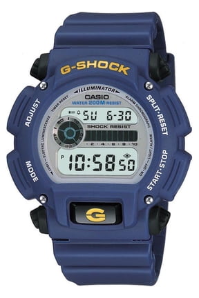Casio Men's G-Shock Blue Resin Watch DW9052-2