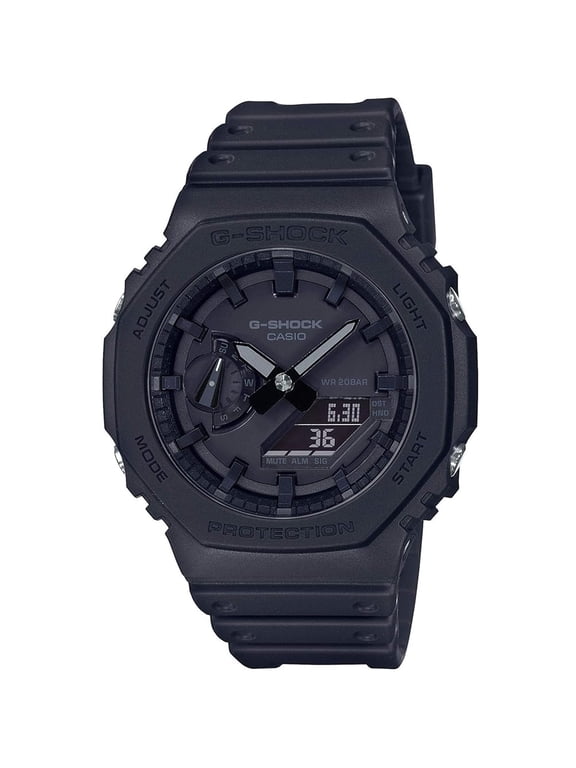 Casio Men's G-Shock GA-2100 Series Black Dial Watch - GA2100-1A1