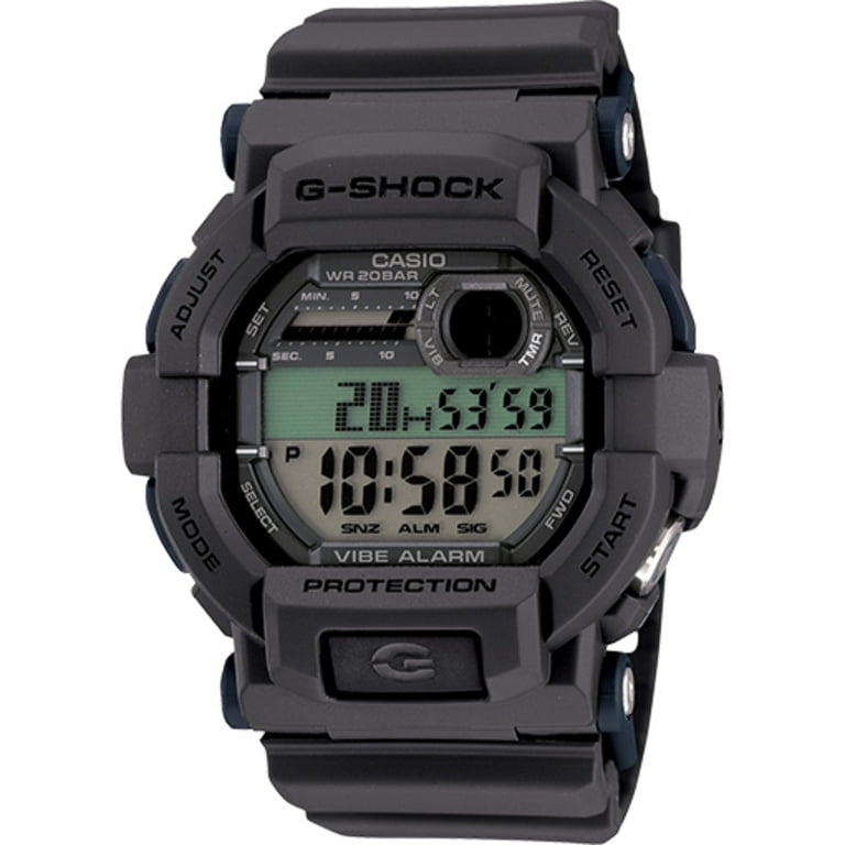 Free Shipping! Casio G-Shock Men's Watch, Gray Resin Strap
