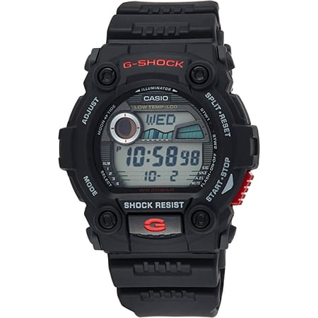 Casio Men's G7900-1 G-Shock Rescue Digital Sport Black Resin Watch