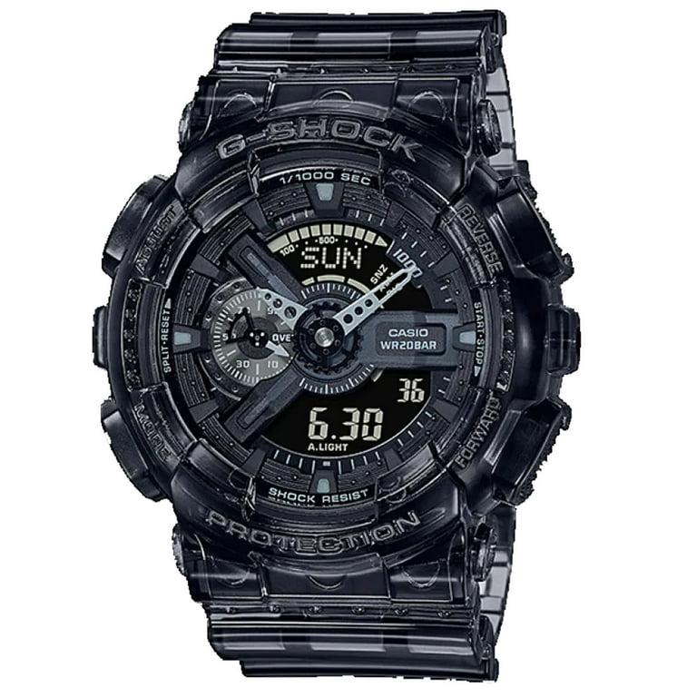 Casio Men's GA-110 Black Dial Watch - GA110SKE-8A - Walmart.com
