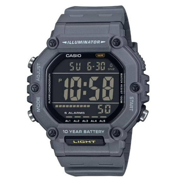 Casio Men's Gray Large Case Digital Sport Watch - AE-1600H-8BVCF