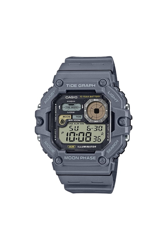 Men's Gray Tide Graph Digital Sport Watch - WS-1700H-8AVCF