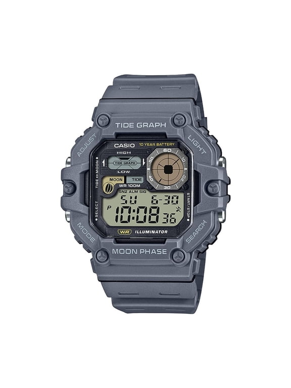 Men's Gray Tide Graph Digital Sport Watch - WS-1700H-8AVCF
