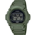 thumbnail image 1 of Casio Men's Green Digital Resin Strap Sport Watch with Black Dial W219HC-3BV, 1 of 2