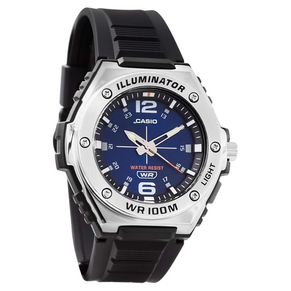 Casio Men's Heavy Duty Metal Bezel Analog Watch