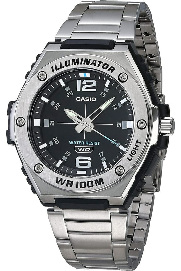 Men's Heavy-Duty Sport Stainless Steel Wristwatches (MWA-100HD-1AV)