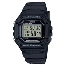 Casio Men's Large Case Digital Sport Watch - Black W218H-1A