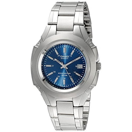 Casio Men's MTP3050D-2AV Classic 10-Year Battery Stainless Steel Dress Watch