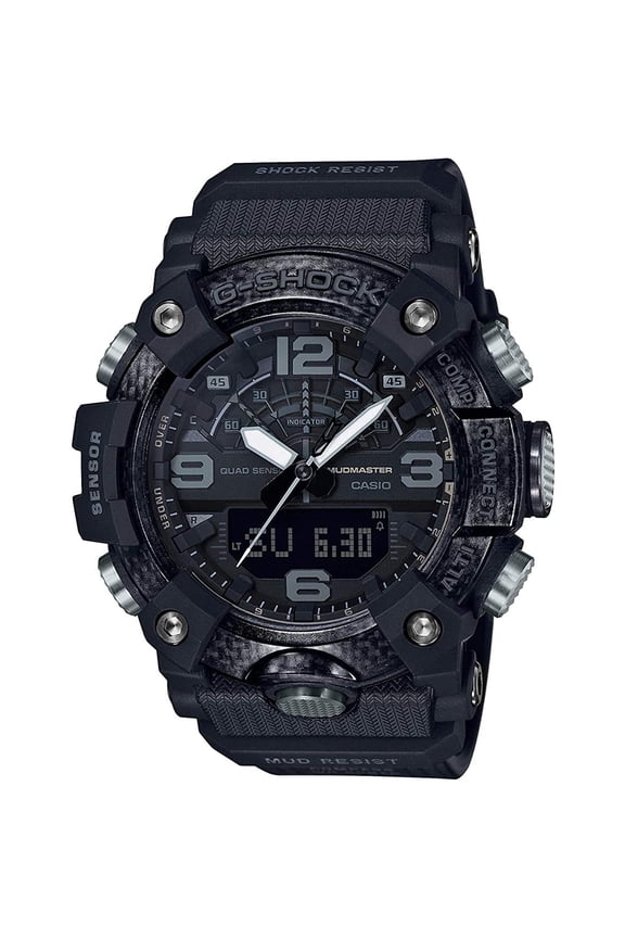 Casio Men's MudMaster Black Dial Watch - GGB100-1B