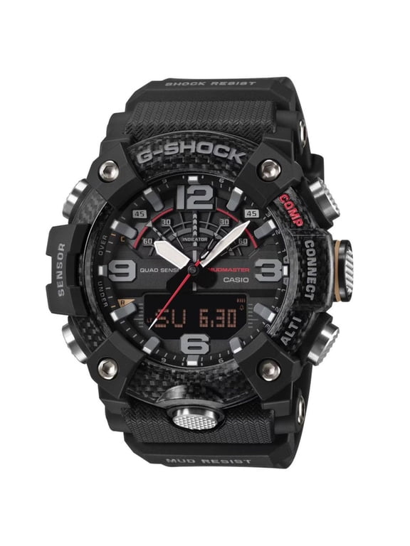 Men's Mudmaster Black Dial Watch - GGB100X-1A
