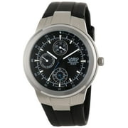 Casio Mens Multi-Function Analog Watch, Black Strap