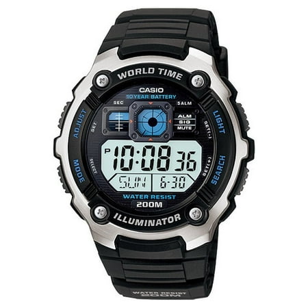 Casio - Men's Digital Multifunction Sport Watch - Black