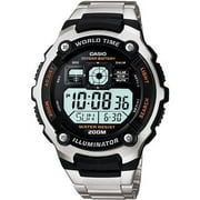 Casio Mens Multi-Functional Digital Silver Black Sport Watch AE-2000WD-1AVCF