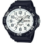 Casio Men's Oversized Dive Style Watch, Black/White MRW210H-7AV