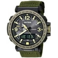 thumbnail image 1 of Casio Men's Pro Trek Tough Solar Triple Sensor Green Fabric Watch PRG600YB-3, 1 of 4