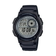 Casio Mens Quartz Watch with Resin Strap, Black, 19.4 Model AE-1000W-7AVCF