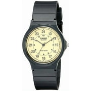 Casio Mens Classic Analog Watch with Gold Dial - MQ-24-9B