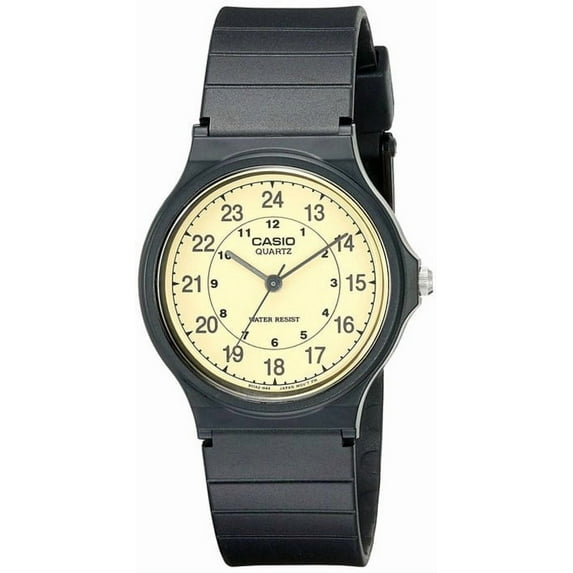 Casio Men's Classic Analog Wristwatches, Gold, (MQ-24-9B)