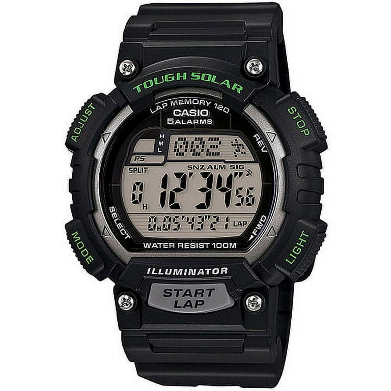Casio solar runner clearance watch