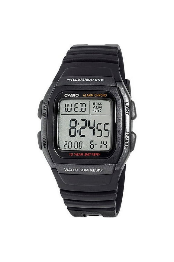Men's Sport Digital Watch, Black W96H-1BV