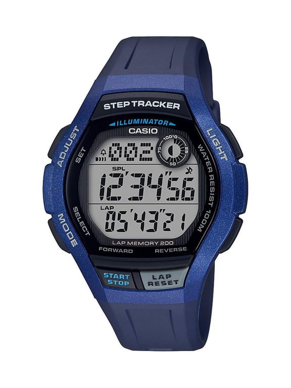 Men's Step Tracker Watch, Blue WS2000H-2AV