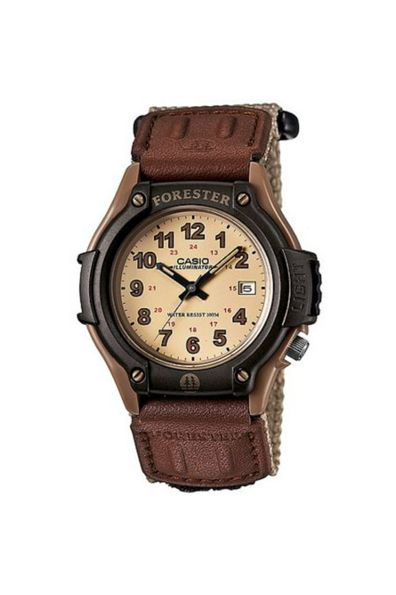 Men's Tan Nylon Strap Wristwatch Model FT500WC-5BVCF