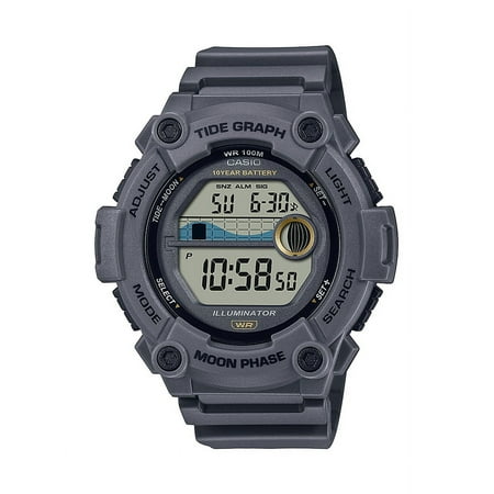 Casio Men's Tide Graph and Moon Phase Watch WS1300H-8AV