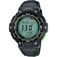 thumbnail image 1 of Casio Men's Twin Sensor Digital Nylon Compass Sport Watch, Green Accents SGW100B-3A2, 1 of 3