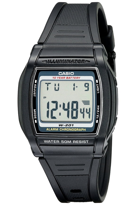 Men's W201-1AV Chronograph Water Resistant Watch