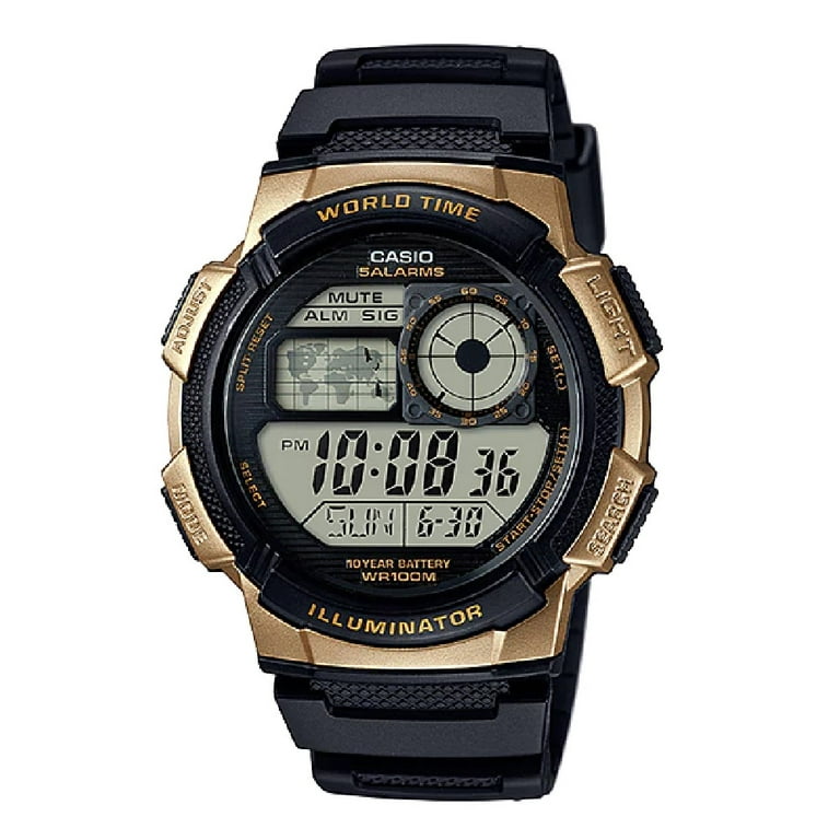  Casio - Mens Digital Sport Watch (AE1500WH-1AV) : Clothing,  Shoes & Jewelry