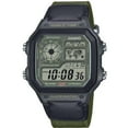 thumbnail image 1 of Casio Men's World Time Sport Watch, Green Strap - AE1200WHUB-3AV, 1 of 2