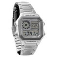 thumbnail image 1 of Casio Men's World Time Sport Watch, Stainless Steel Bracelet, 1 of 3