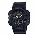 thumbnail image 1 of Casio Men's World Time Telememo Black Sport Watch, 1 of 4