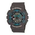 thumbnail image 1 of Casio Men's XL Series G-Shock Quartz 200M WR Shock Resistant Resin Color: Matte Grey (Model GA-110TS-8A2CR), 1 of 4