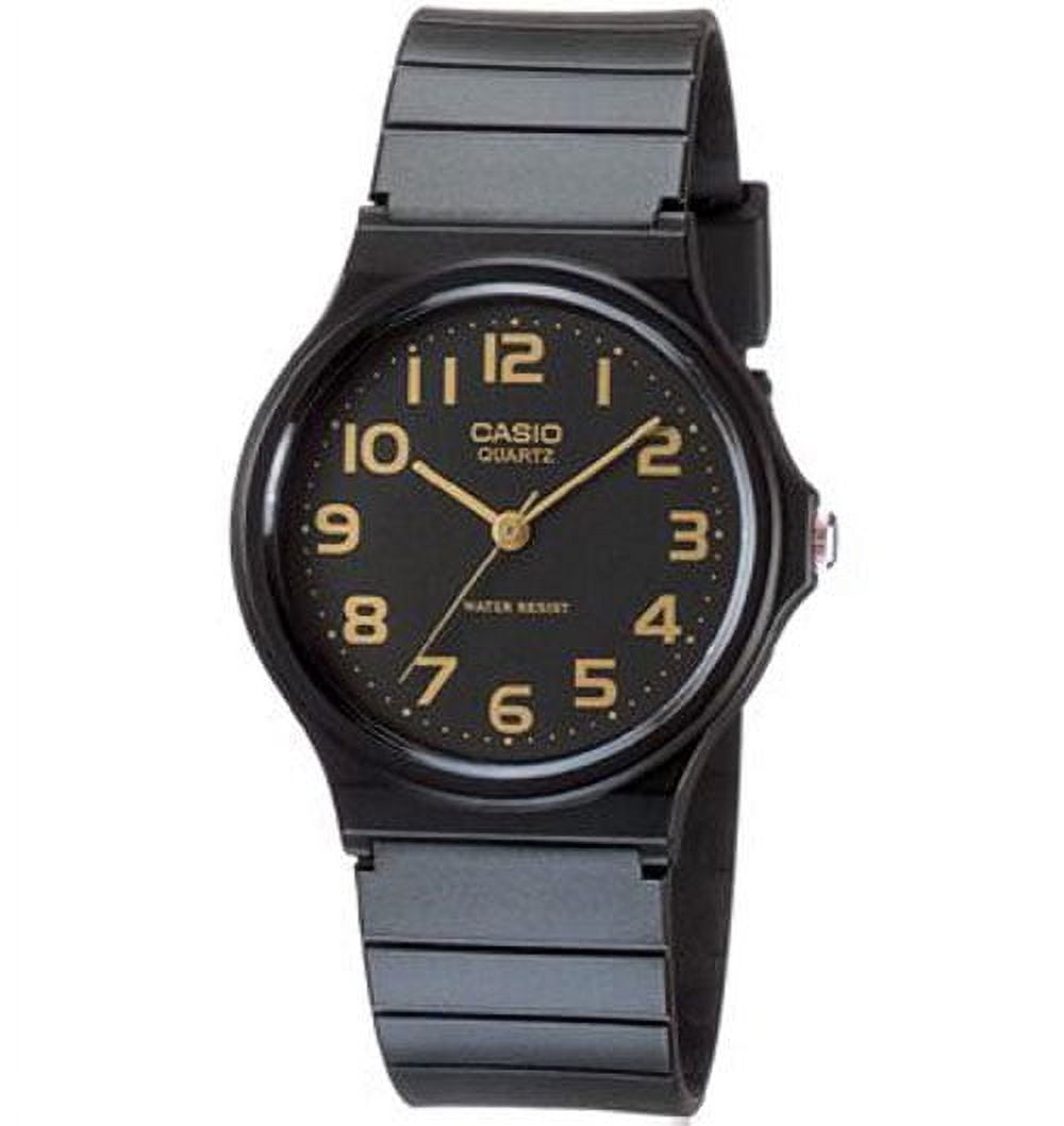 Casio Men's with Black Resin Band Analog Watch MQ-24-1B2