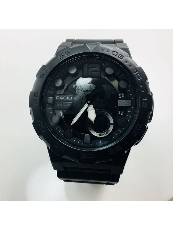 Mens Black Ana Digi Watch