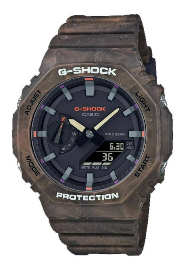 Mens G-Shock GA2100FR-5A Ana-Digi Brown Watch