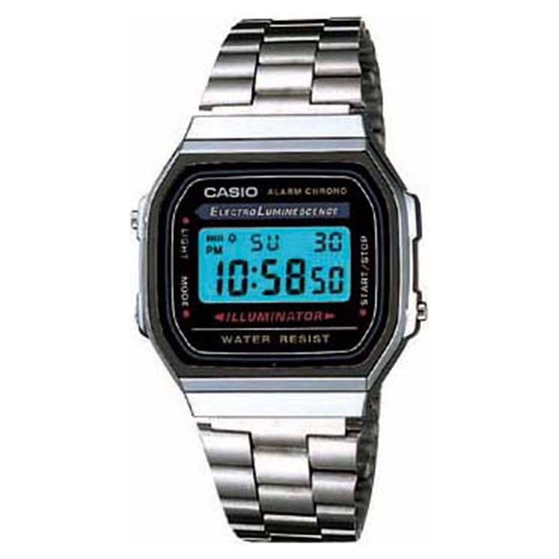Casio Men's Classic Digital Illuminator Watch A168WA-1 