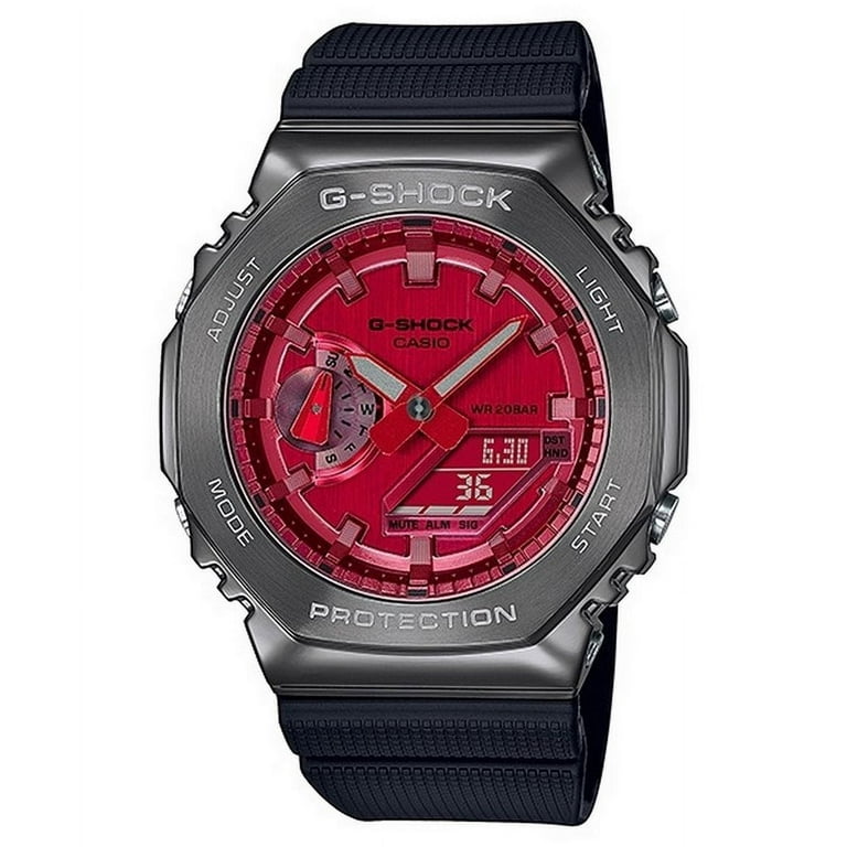 Casio Oak G-shock Men's Watch Metal Covered Gm2100b-4 GM-2100B-4A
