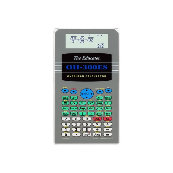 Casio OH-300ES - Scientific calculator - 10 digits + 2 exponents - battery