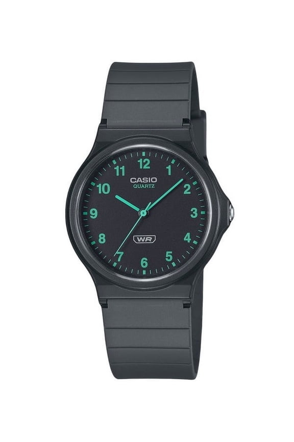 POP Analog Bio Based Resin Strap Black Dial Quartz MQ-24B-8B Unisex Watch