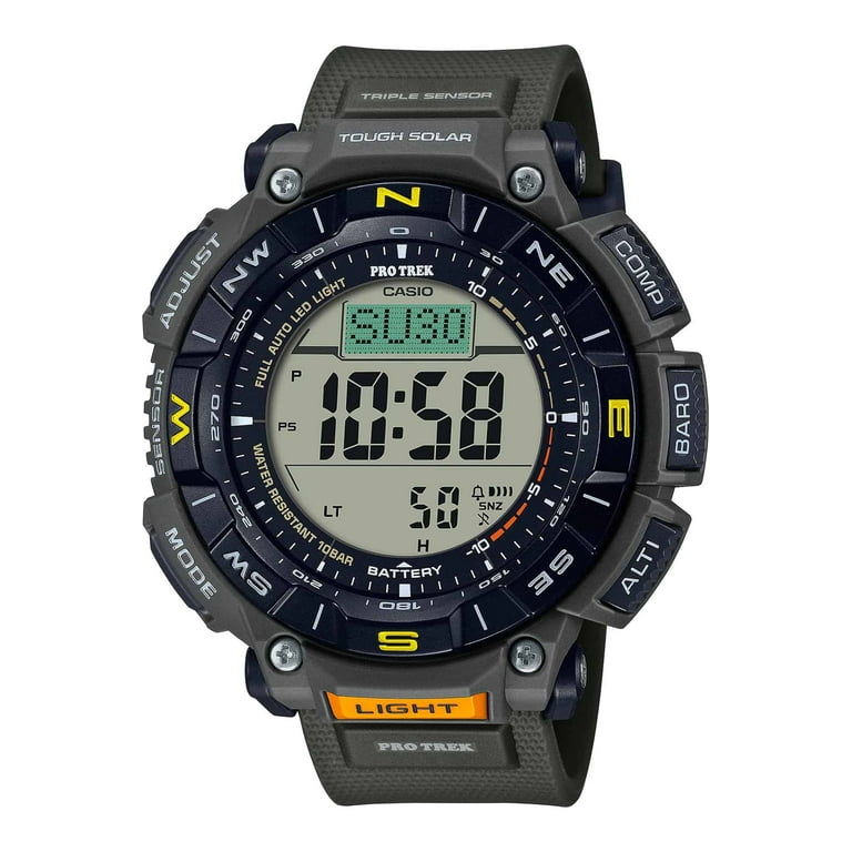 WATCH CASIO ACETATE BLACK UNISEX MEN AND WOMEN PRG 340 3ER Walmart
