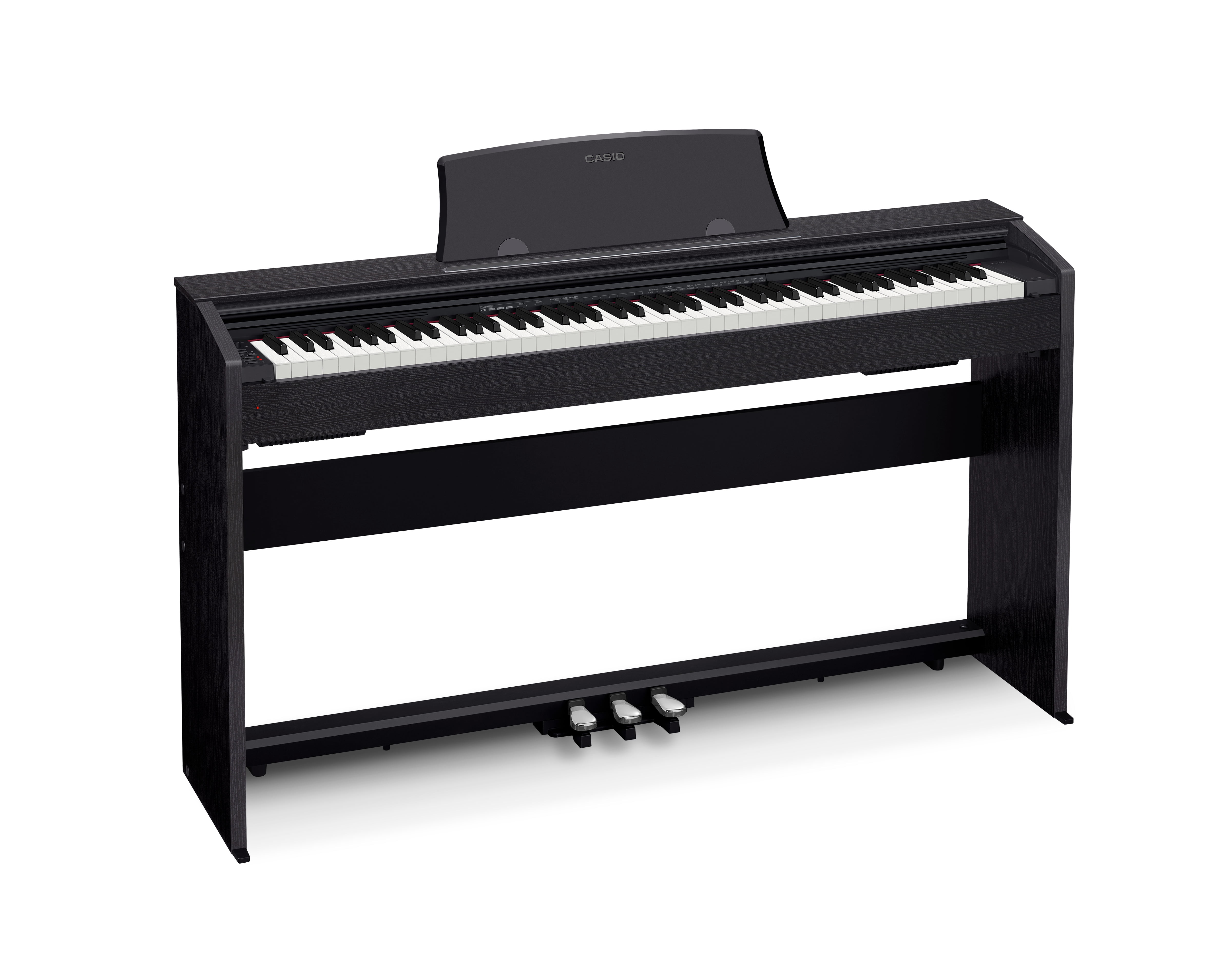 PX770 Privia 88-Key Home Piano with Scaled, Weighted Hammer-Action Keys, Black - Walmart.com