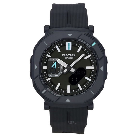 Casio Pro Trek Analog Digital Smartphone Link Resin Green Dial Tough Solar PRJ-B001-1 100M Men's Watch