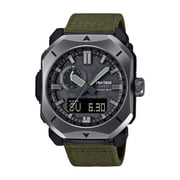 Casio Pro Trek Analog-Digital Triple Sensor Solar Powered Watch - PRW-6900YB-3CR