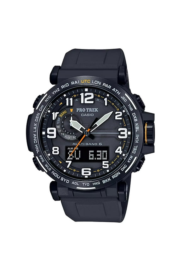 Pro Trek Analog-Digital Triple Sensor Solar Powered Watch - PRW6600Y-1A9