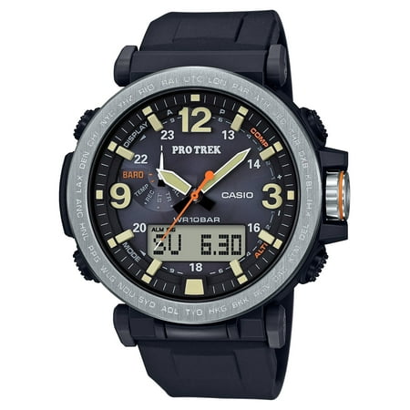 Casio Pro Trek Tough Solar Triple Sensor 52mm Analog-Digital Watch PRG-600-1CR