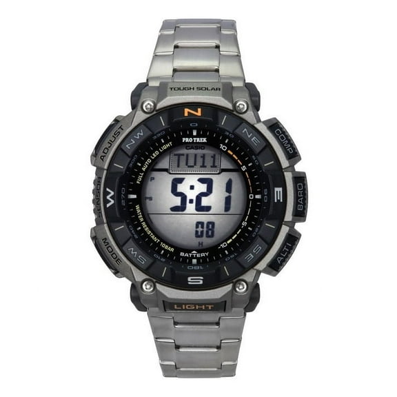 Casio ProTrek Digital Bio Based Resin Tough Solar PRG-340T-7 100M Men's Watch